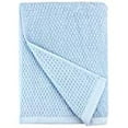 thumbnail image 1 of Everplush Diamond Jacquard Bath Towel in Aquamarine, 1 of 4
