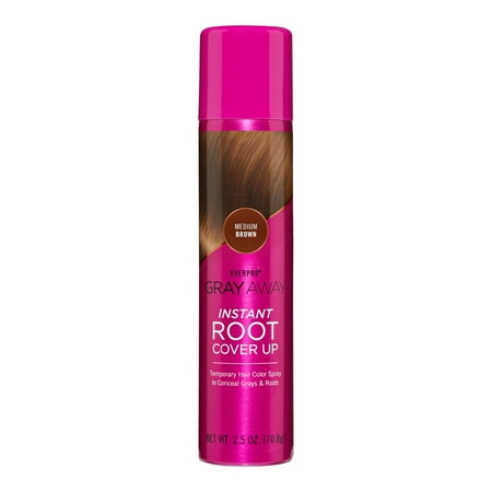 Everpro Gray Away Adult Instant Root Touch-up, Medium Brown, 2.5 oz