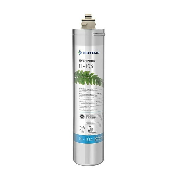 Everpure H-104 EV961211 Under Sink Water Filter Replacement Cartridge