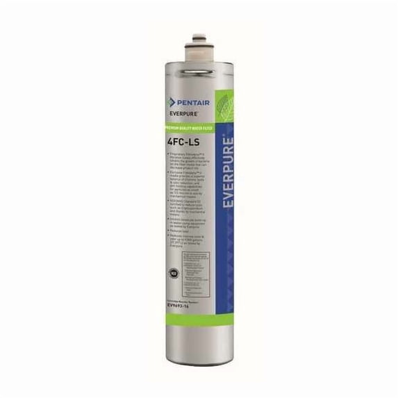 Everpure Quick Connect Filter, 1.8 gpm, 14 1/2 in H EV969316