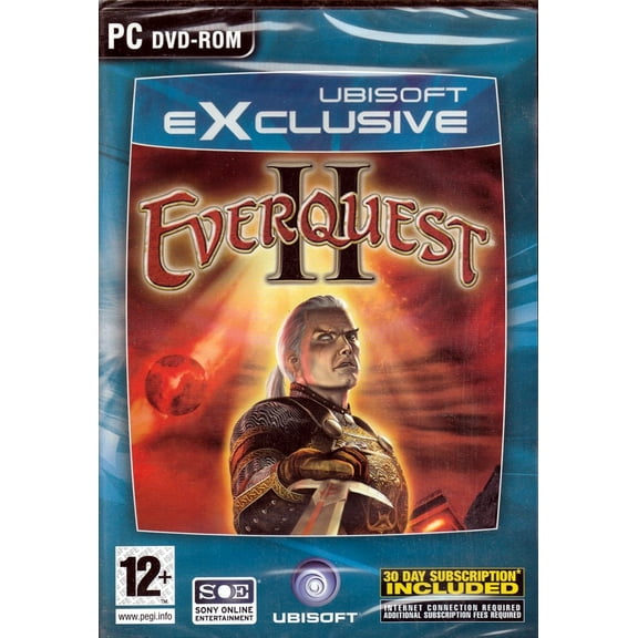 Everquest II PC DVD-ROM - 16 races, 50 levels and 24 classes