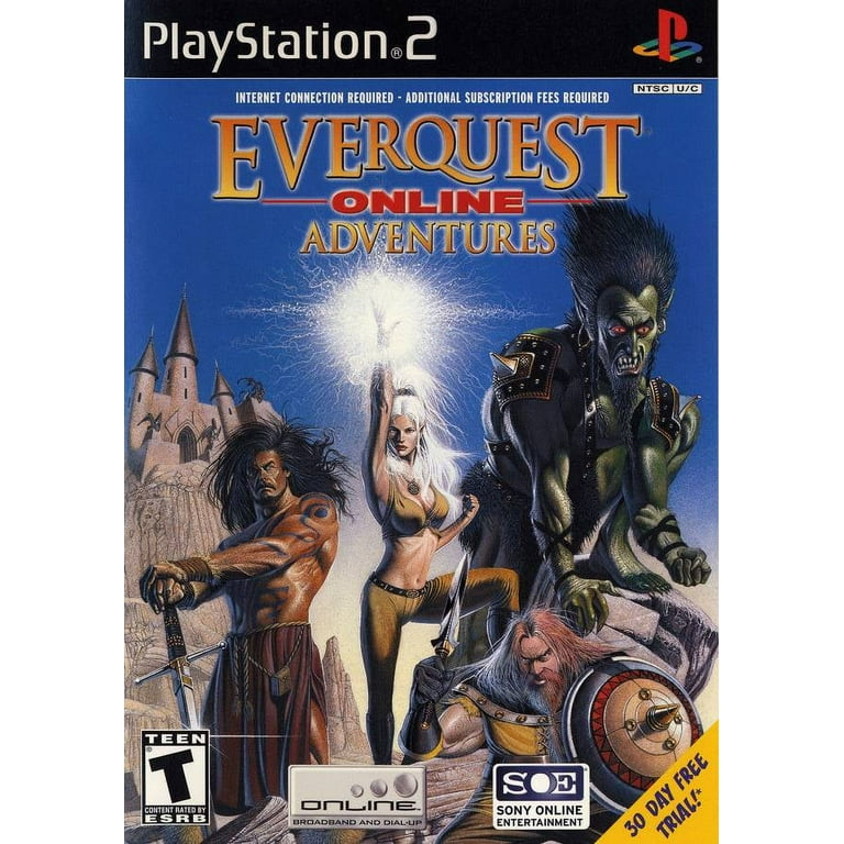 Ps2 Everquest Adventures Playstation 2 Rpg Aventura A O