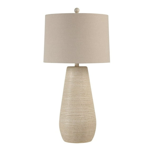 Everren Lanikai 31.5" Height Table Lamp, Cream