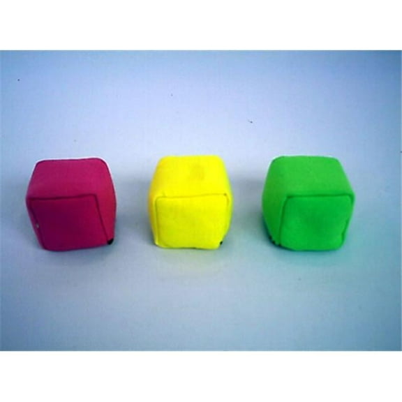 Everrich EVC-0015 2 x 2 x 2 Inch Cube Beanbags - Set of 3