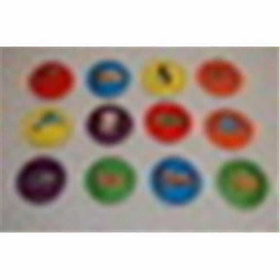 Everrich EVC-0258 4.5 in. Marine Organisms Bean bags, Set of 12