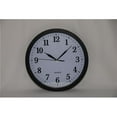 thumbnail image 1 of Everrich EVW-0004 13 in. Black Frame with Silent Movement Wall Clock, 1 of 1