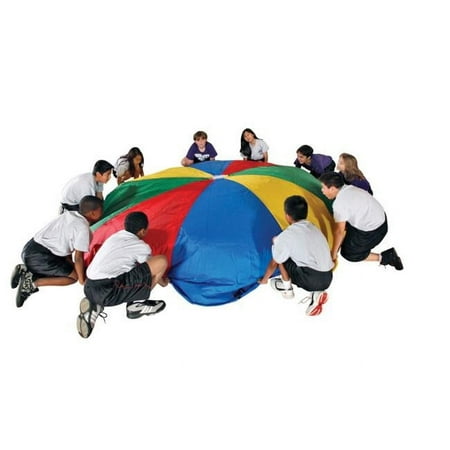 School Smart 20 ft Parachute with Drawstring Carrying Bag