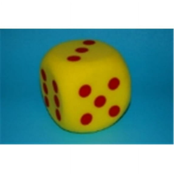 Everrich Industries EVAJ-0012 Foam Dice with dots-5 in.