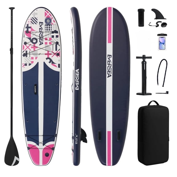 MSEASFREE Inflatable Paddle Board Stand up Paddle Board with Premium SUP Accessories