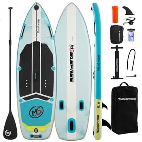 MSEASFREE Inflatable Paddle Board Stand up Paddle Board with Premium SUP Accessories