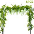 thumbnail image 1 of Everso Artificial Flowers Silk Wisteria Garland Artificial Wisteria Silk Hanging Flower, 1 of 10