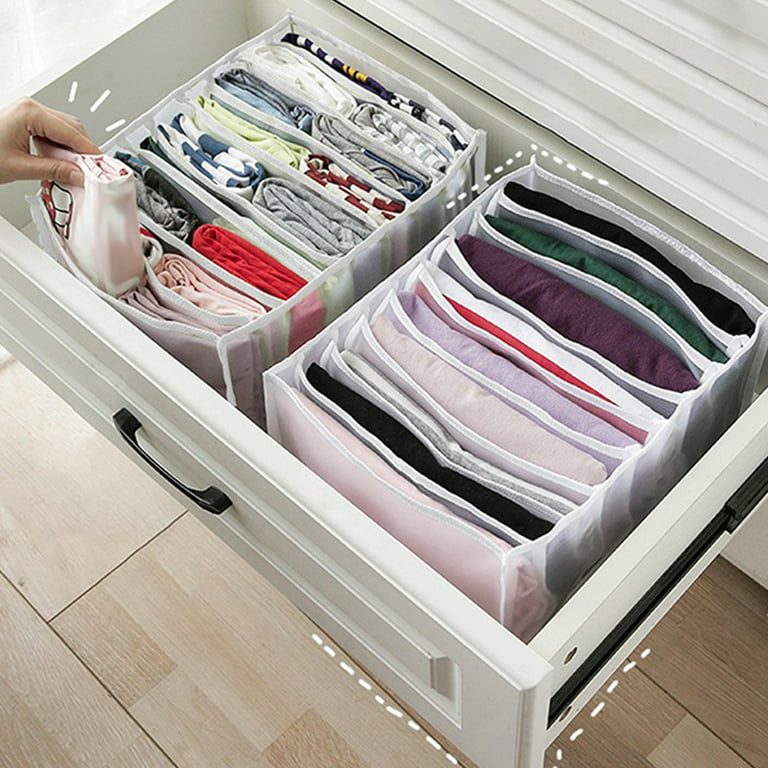 Home Drawer Organizer Pants Compartment Storage Box Divider T-shirt  Underwear