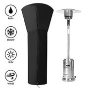 Everso Patio Heater Cover,Heavy Duty Oxford Heater Protector Waterproof Windproof Anti-UV Garden Upright Heater Screen Cover