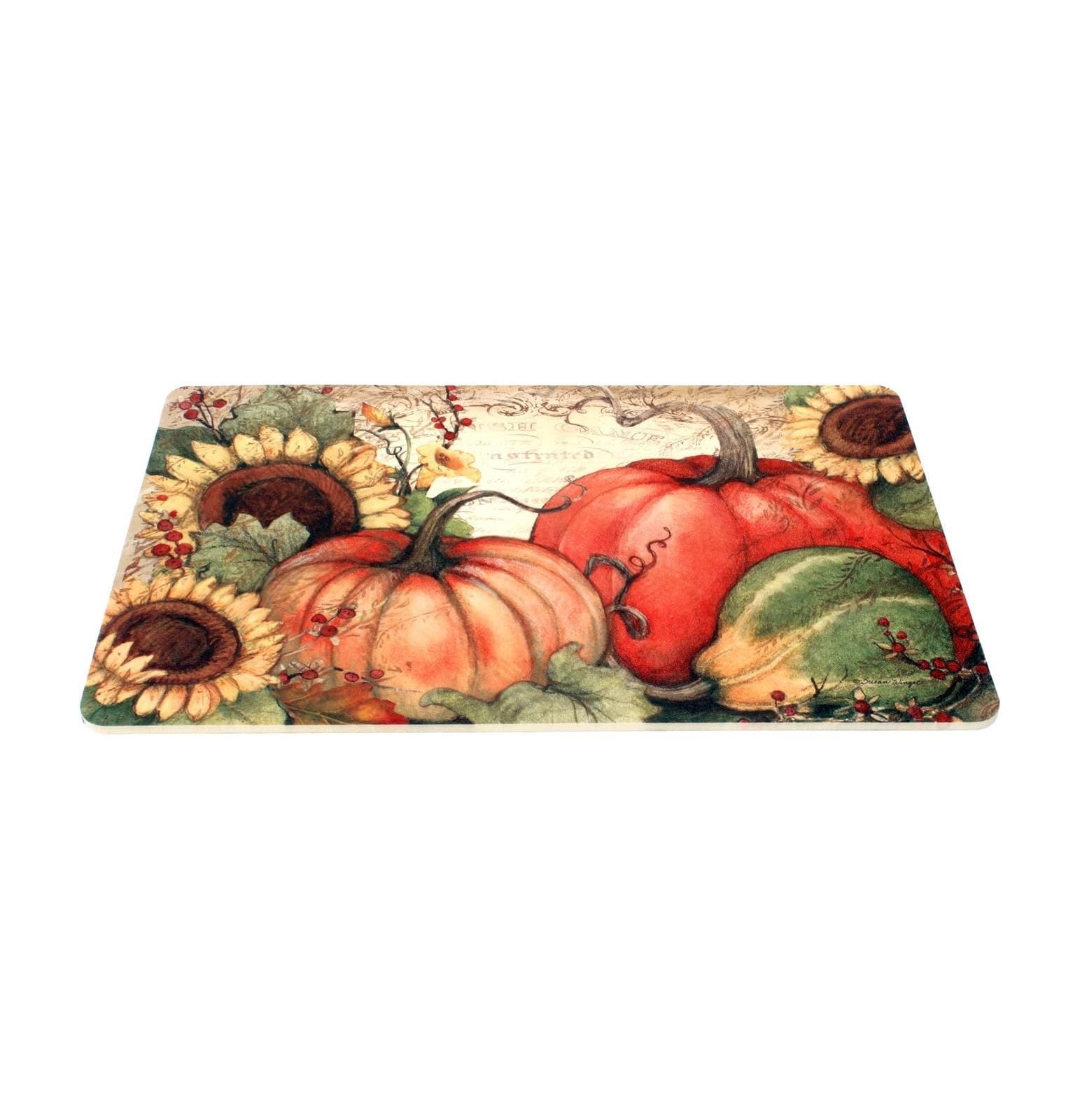 Eversoft AntiFatigue Kitchen Mat (18 x 30) (Pumpkin Harvest)