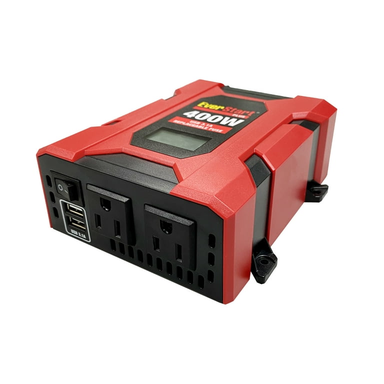 EverStart 400 Watts Portable Slim Inverter with Digital Display 
