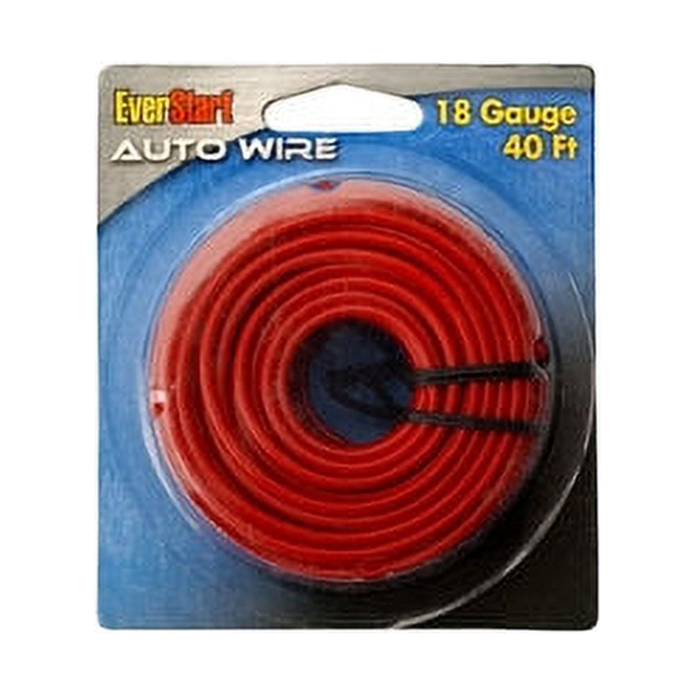 Everstart 18-Gauge Red Primary Automotive Wire - Walmart.com