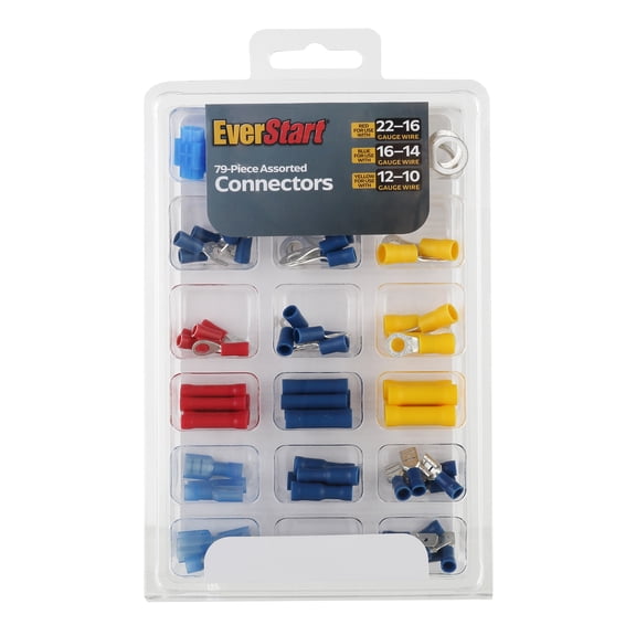 Everstart 79-Piece Assorted Connector Kit
