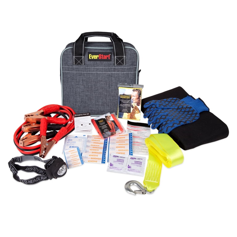 Everstart Deluxe Auto Safety Kit, Roadside Assistance, Vehicle Car
