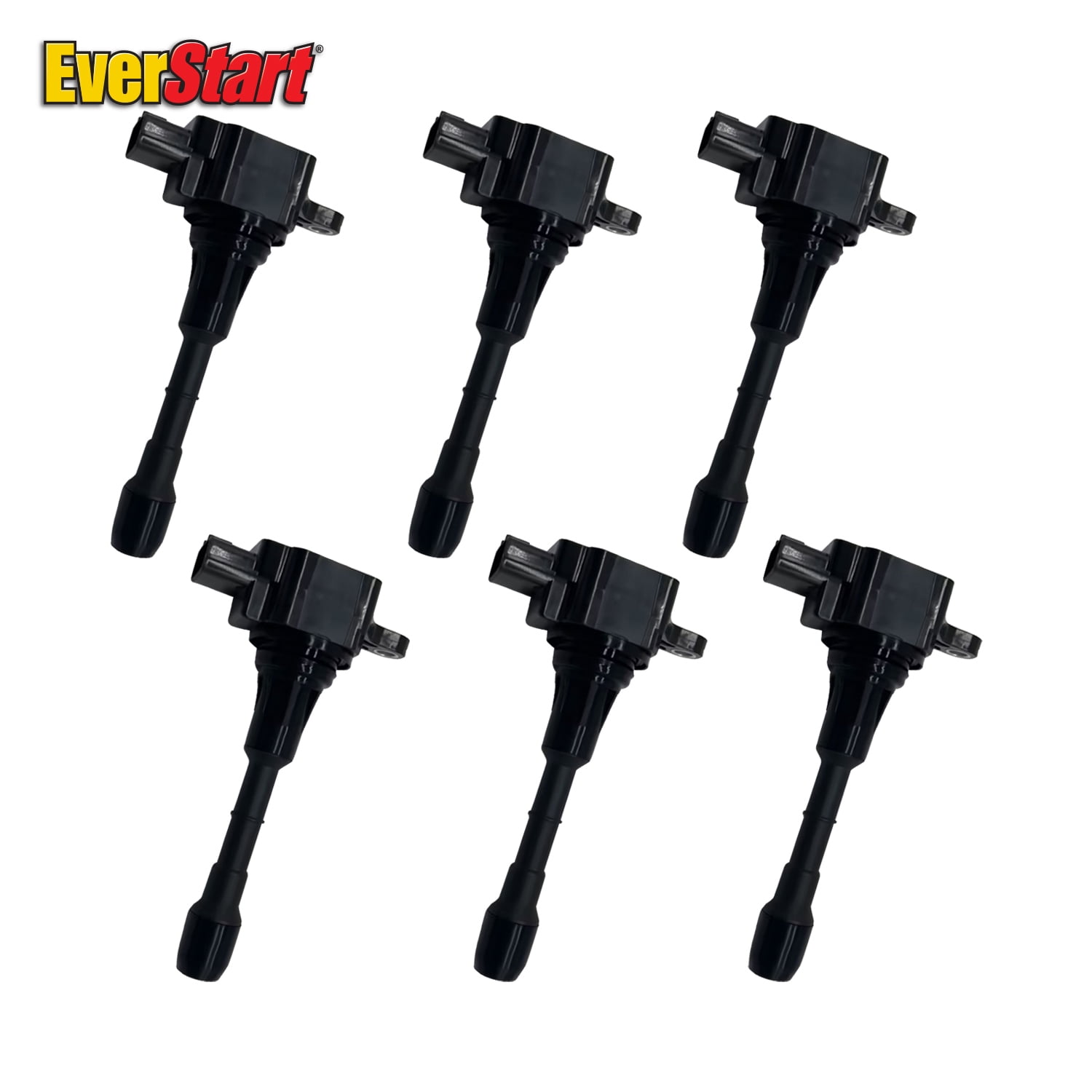 Everstart ES-9072-MP6 Set of 6 Ignition Coils