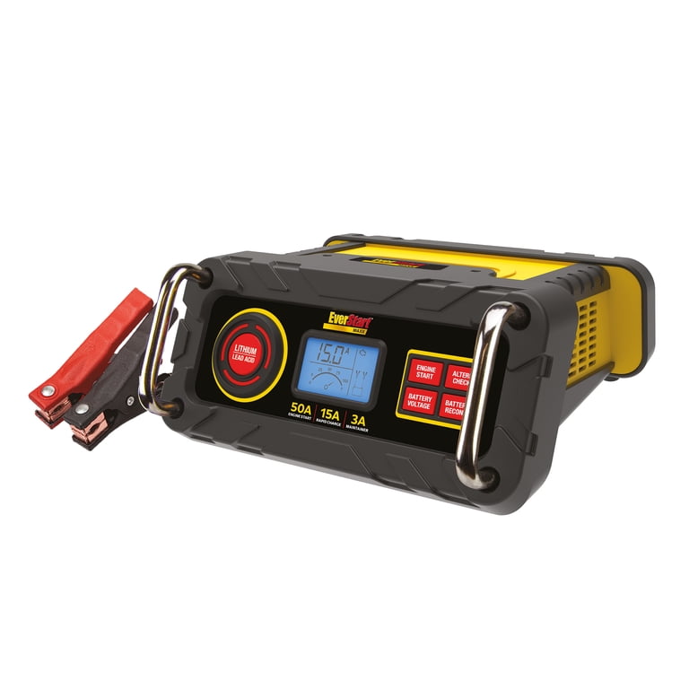 EverStart battery charger compatibility chart lead acid agm lithium