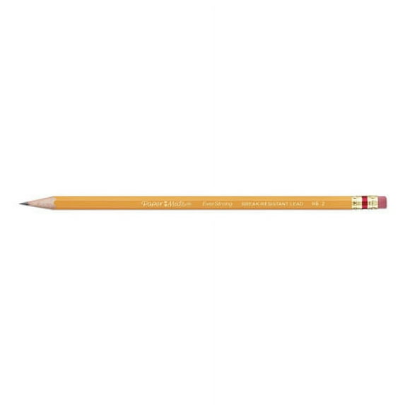Everstrong #2 Pencils, Hb (#2), Black Lead, Yellow Barrel, 24/pack | Bundle of 10 Packs