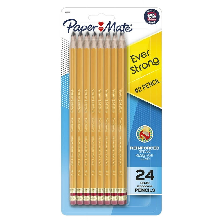 EverStrong #2 Pencils, HB (#2), Black Lead, Yellow Barrel, 24/Pack EverStrong #2 Pencils, HB (#2), Black Lead, Yellow Barrel, 24/Pack