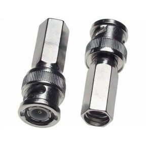 Evertech 100 Pcs Twist On BNC Male Connector for RG59 Coax Cable CCTV Security Camera Installation