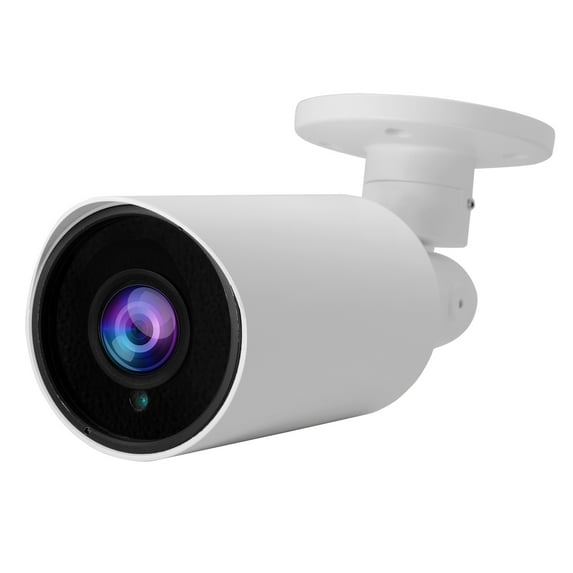 Evertech 1080P Full HD Indoor Outdoor Bullet Security Camera 114ft Night Vision Manual Zoom AHD TVI CVI and Traditional Analog w/ CCTV Warning Sign