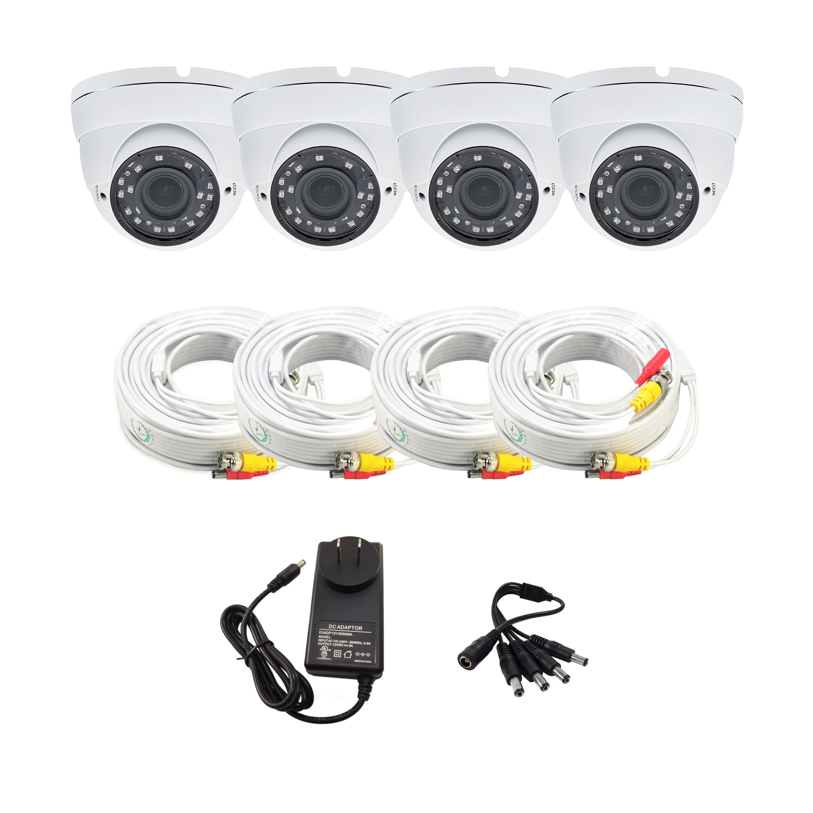 Evertech 1080P HD AHD TVI CVI Analog Indoor Outdoor Dome Security ...