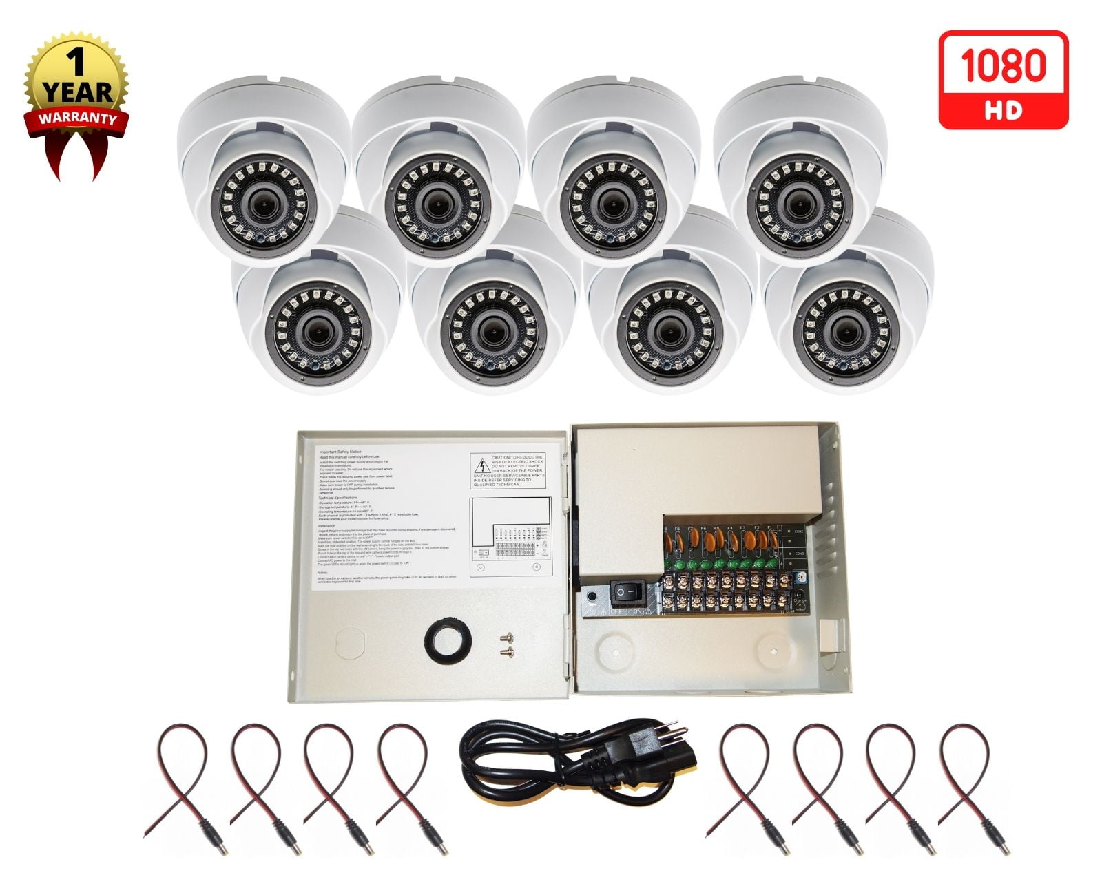 Evertech 1080p HD Outdoor Indoor Dome CCTV Security Argentina Ubuy
