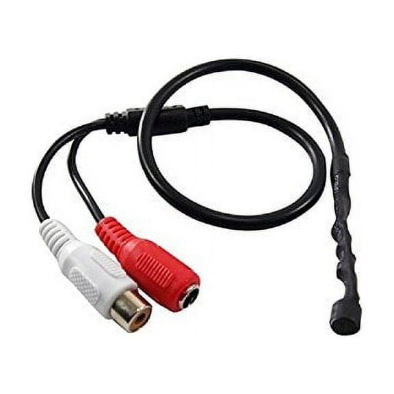 Evertech 15 Pcs Mini Microphone for Audio Home Office Security Camera DVR System