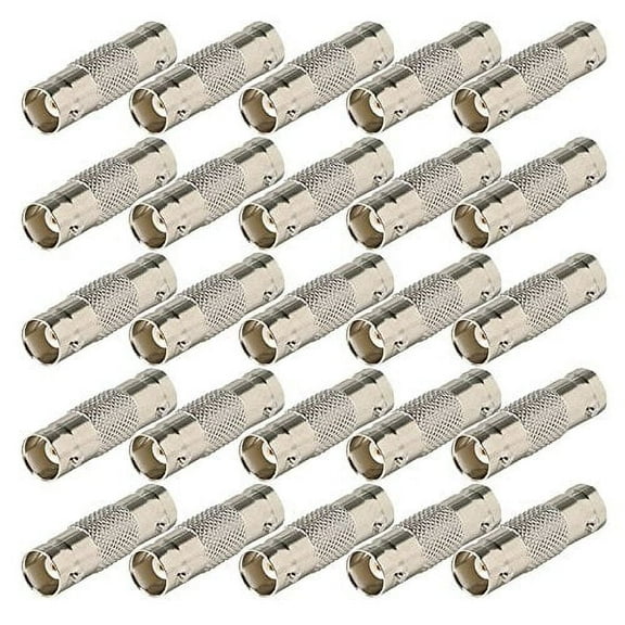 Evertech 20 Pcs BNC Female to BNC Female Coupler Cable Converter Adapter