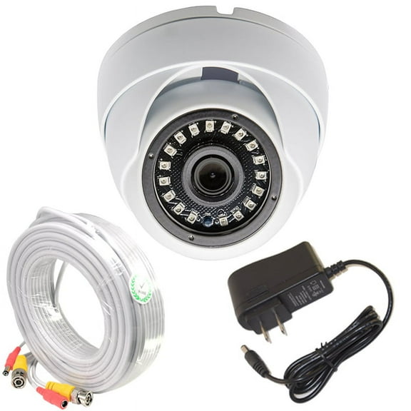 Evertech 2MP Indoor Outdoor 2.8mm Fixed Wide Angle Lens Night Vision Dome Security Camera