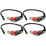 evertech 4 pcs mini microphone for audio home office security camera dvr system