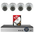 thumbnail image 1 of Evertech HD 1080p 4 Security Dome Camera System with 8 Channel DVR 1TB Hard Drive ( No Power or Cables included), 1 of 6