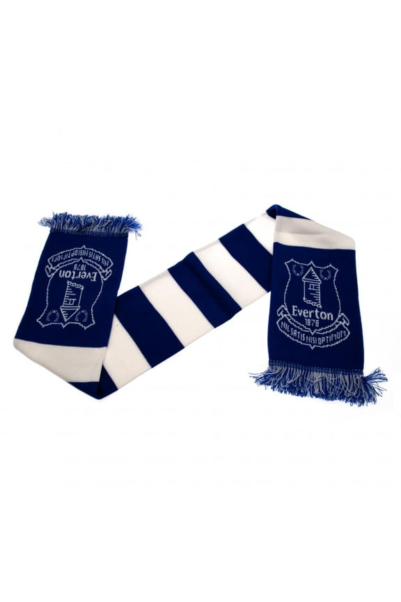 Everton FC Striped Bar Scarf