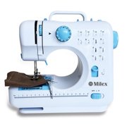 Evertone BK6495 Mini Sewing Machine - Portable Easy Work - Blue