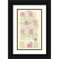 thumbnail image 1 of Everts 12x18 Black Ornate Wood Framed with Double Matting Museum Art Print Titled - Dickinson Kansas - Everts 1887, 1 of 4