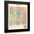 thumbnail image 1 of Everts 20x24 Black Modern Framed Museum Art Print Titled - Norton Kansas - Everts 1887, 1 of 5