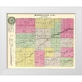 thumbnail image 1 of Everts 24x20 White Modern Wood Framed Museum Art Print Titled - Rawlins Kansas - Everts 1887, 1 of 4