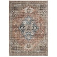 thumbnail image 1 of Everwash™ Callaghan Esther Bohemian Medallion Machine Washable Area Rug, Rust/Navy Blue, 5'2"x7'2", 1 of 11