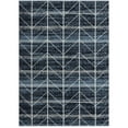 thumbnail image 1 of Everwash™ Treasure Arrow Modern Geometric Machine Washable Area Rug, Navy Blue/Grey, 5'2"x7'2", 1 of 11