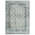 thumbnail image 1 of Everwash™ Treasure Cambria Southwest Geometric Machine Washable Area Rug, Beige/Navy Blue, 5'2"x7'2", 1 of 11