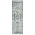 thumbnail image 1 of Everwash™ Treasure Cambria Southwest Geometric Machine Washable Runner Area Rug, Beige/Navy Blue, 2'2"x7'2", 1 of 7