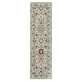thumbnail image 1 of Everwash Treasure Lina Traditional Medallion Machine Washable Runner Area Rug, Ivory/Red, 2'2"x7'2", 1 of 5