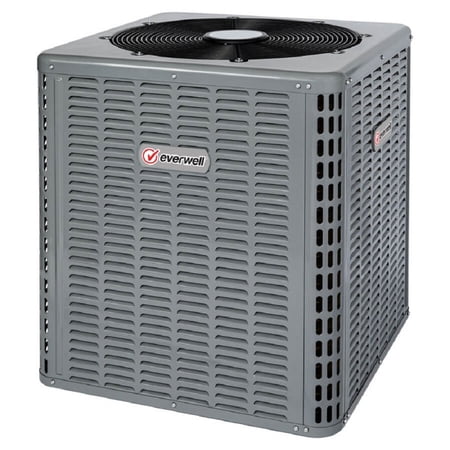 Everwell- 2 Ton 15 SEER2 Central Split +Front Return Air Handler AC Heat Pump System