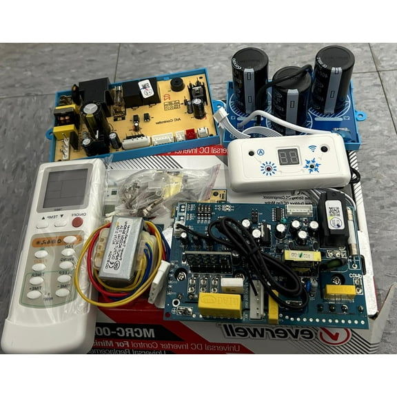 Everwell PC Board Kit for Inverter Mini Split System up to 18,000 Btu 220v-240v - Universal