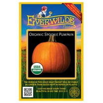Everwilde Farms - 10 Organic Spookie Pumpkin Seeds - Gold Vault Jumbo Bulk Seed Packet