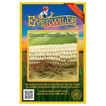 Everwilde Farms - 100 Country Gentlman Sweet Corn Seeds - Gold Vault Jumbo Bulk Seed Packet
