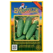 Everwilde Farms - 100 Homemade Pickles Cucumber Seeds - Gold Vault Jumbo Bulk Seed Packet
